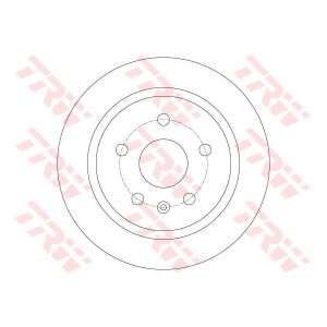 TRW Bremsscheibe DF6312