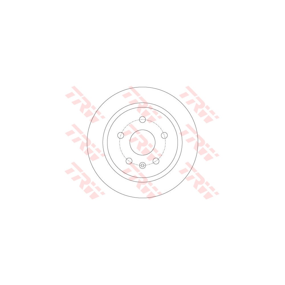 TRW Bremsscheibe DF6312