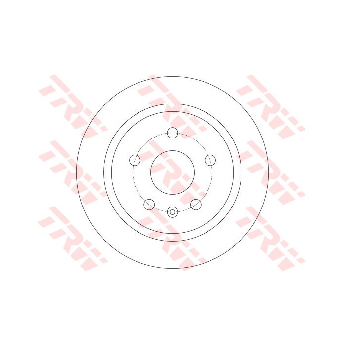 TRW Bremsscheibe DF6312