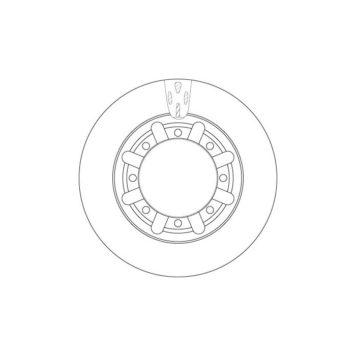 TRW Bremsscheibe DF6335S