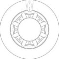 TRW Bremsscheibe DF6335S