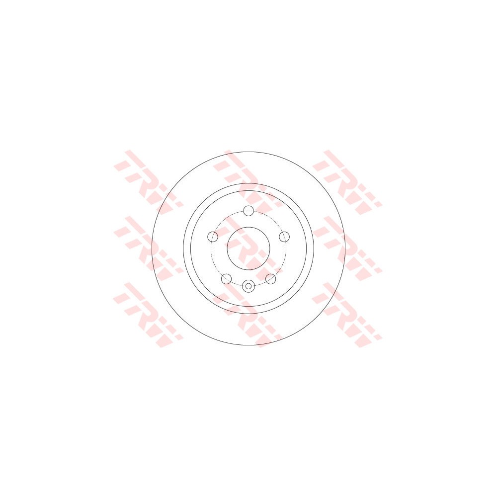 TRW Bremsscheibe DF6340