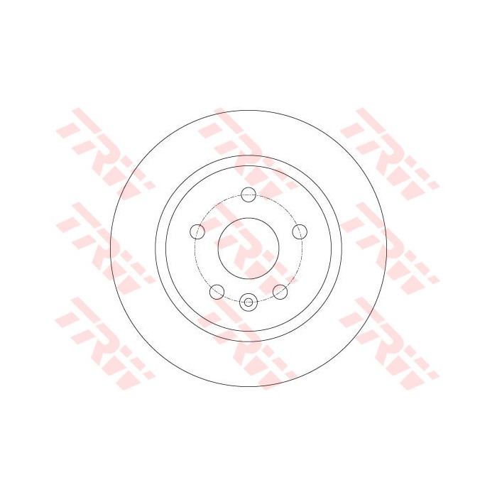 TRW Bremsscheibe DF6340