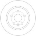 TRW Bremsscheibe DF6340