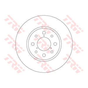 TRW Bremsscheibe DF6347