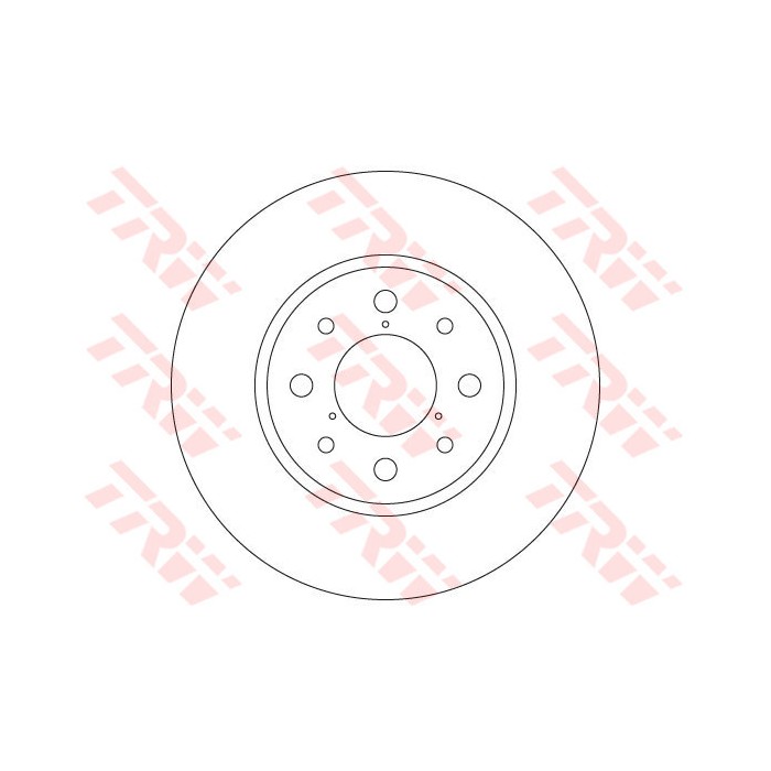 TRW Bremsscheibe DF6347