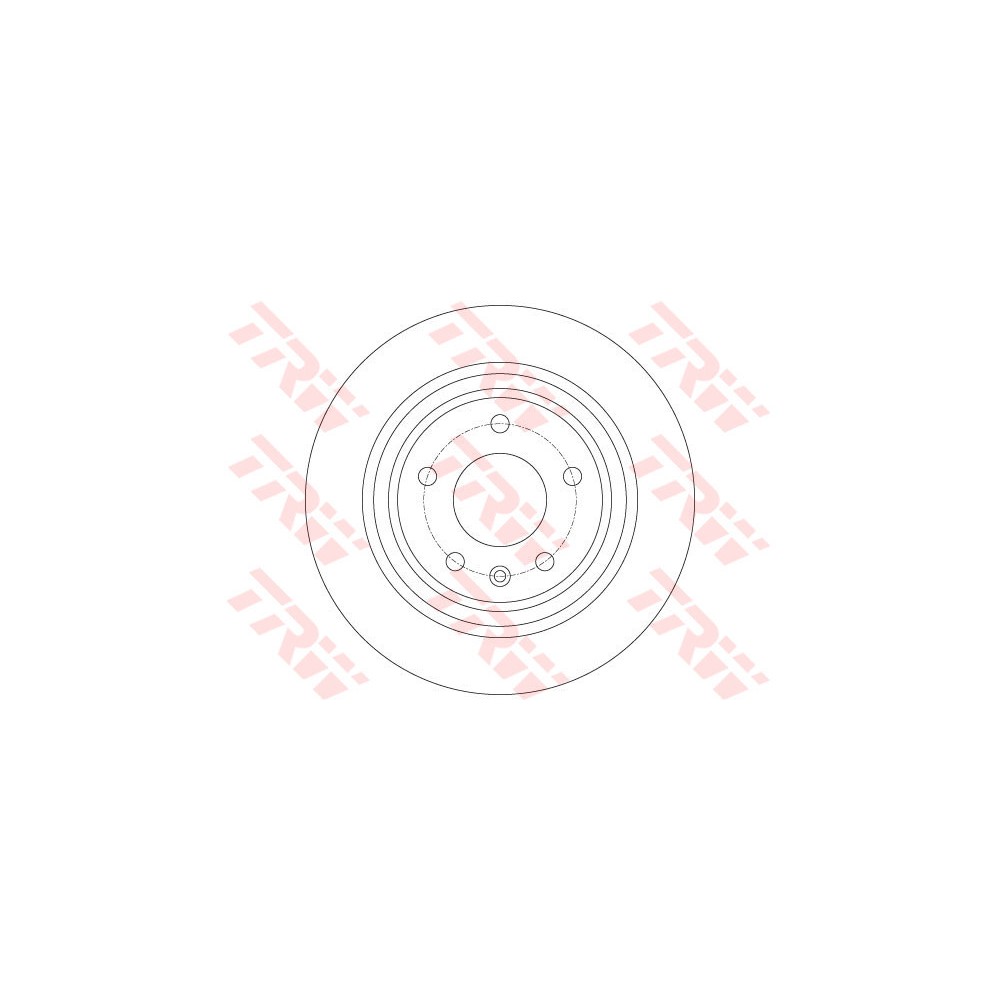 TRW Bremsscheibe DF6363