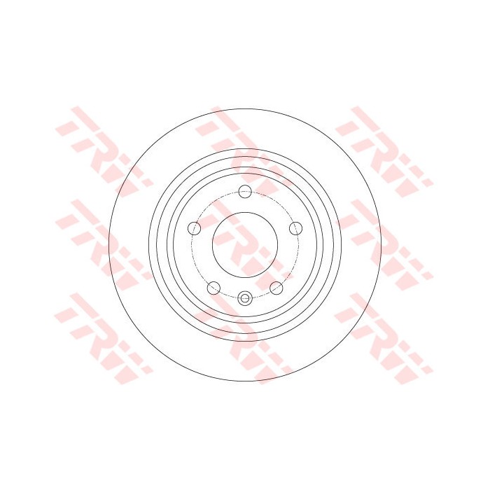 TRW Bremsscheibe DF6363