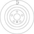 TRW Bremsscheibe DF6365S