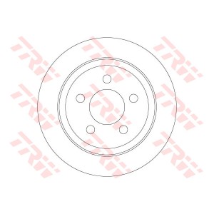 TRW Bremsscheibe DF6386