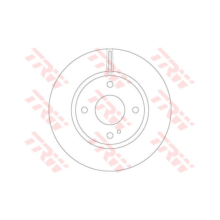 TRW Bremsscheibe DF6399