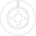 TRW Bremsscheibe DF6399