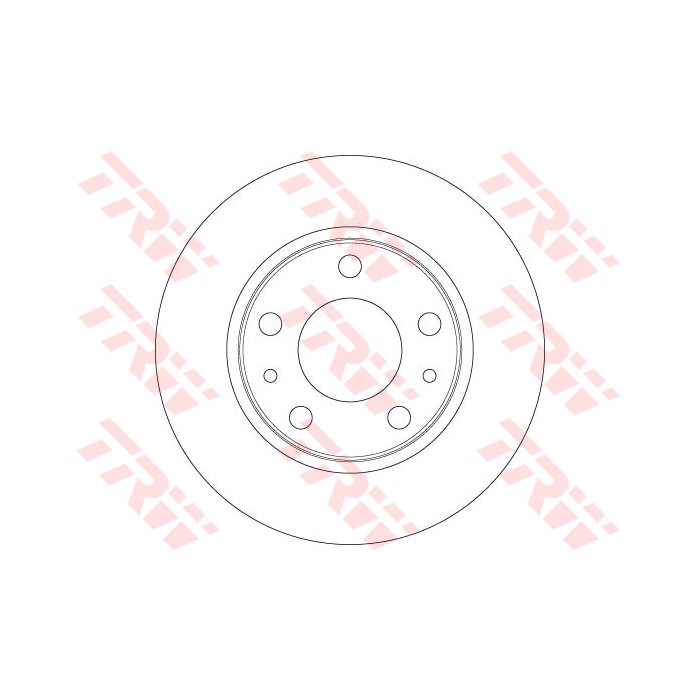 TRW Bremsscheibe DF6412