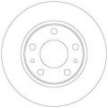 TRW Bremsscheibe DF6412