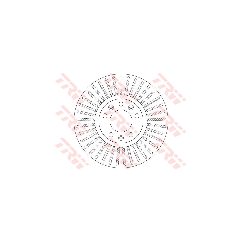 TRW Bremsscheibe DF6419