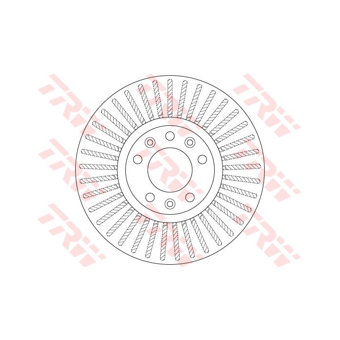 TRW Bremsscheibe DF6419