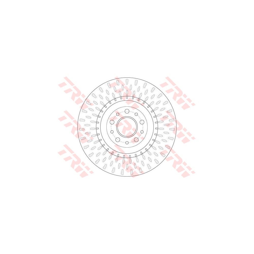 TRW Bremsscheibe DF6424