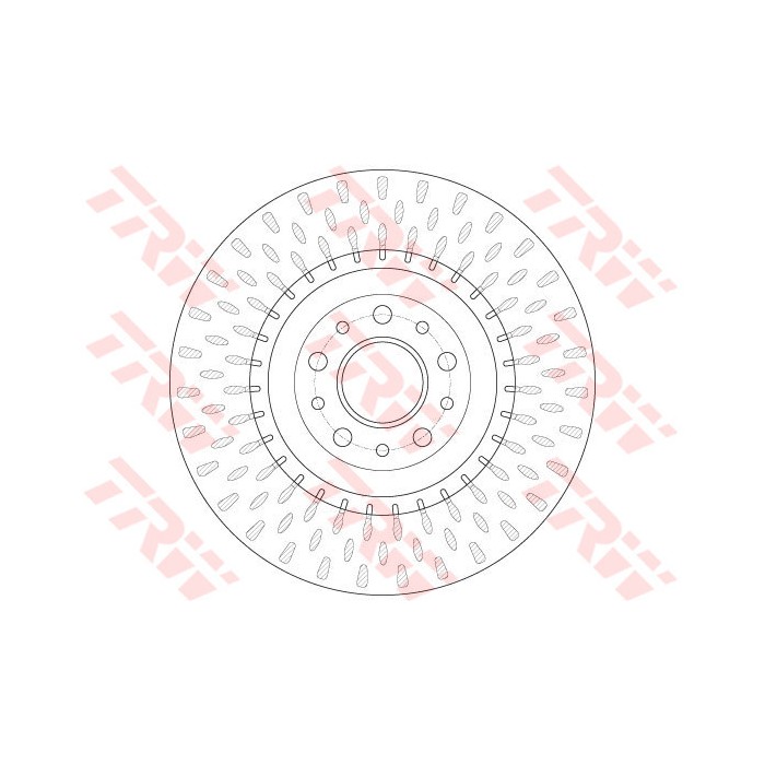 TRW Bremsscheibe DF6424