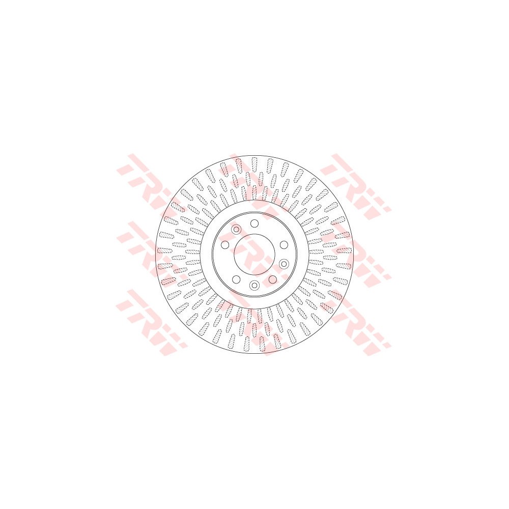 TRW Bremsscheibe DF6427S