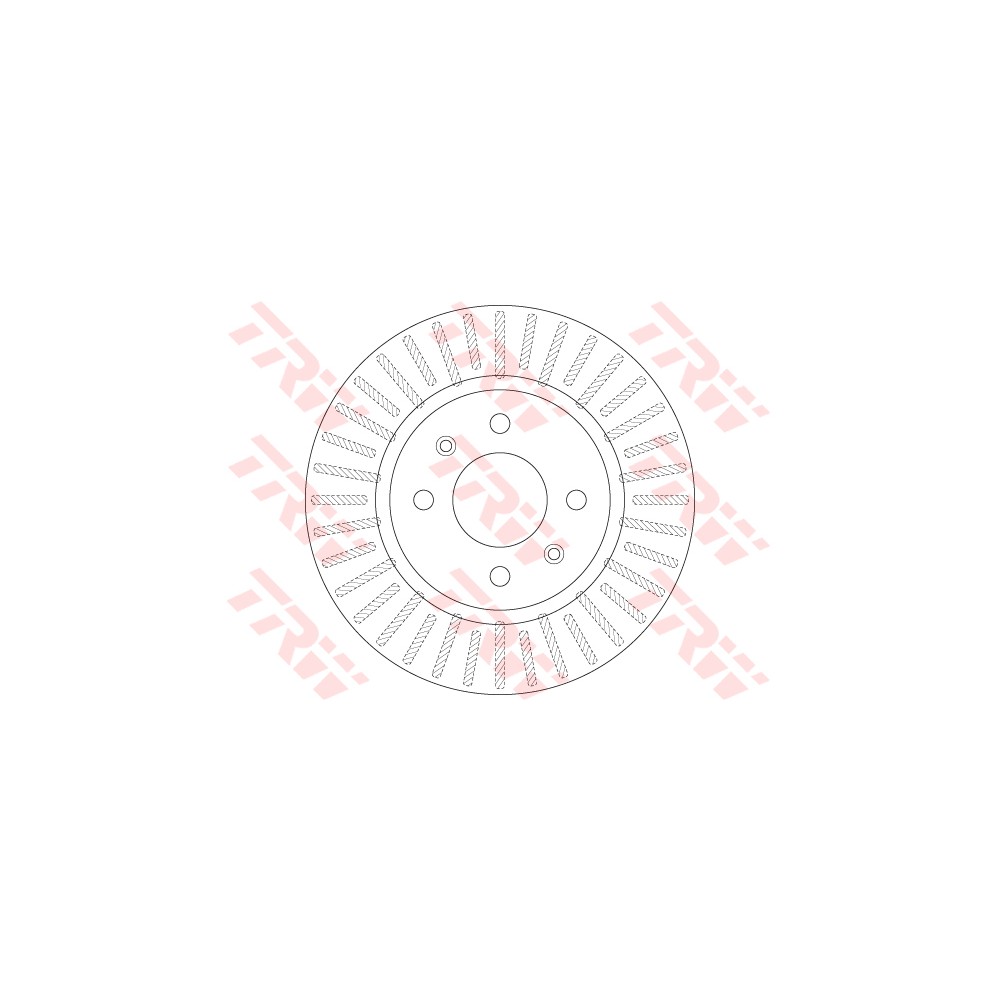 TRW Bremsscheibe DF6431