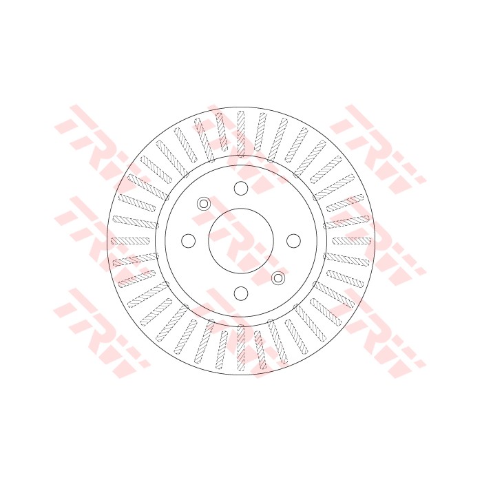 TRW Bremsscheibe DF6431