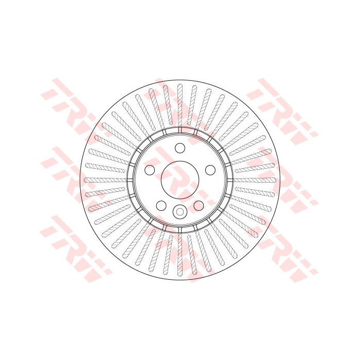TRW Bremsscheibe DF6472S