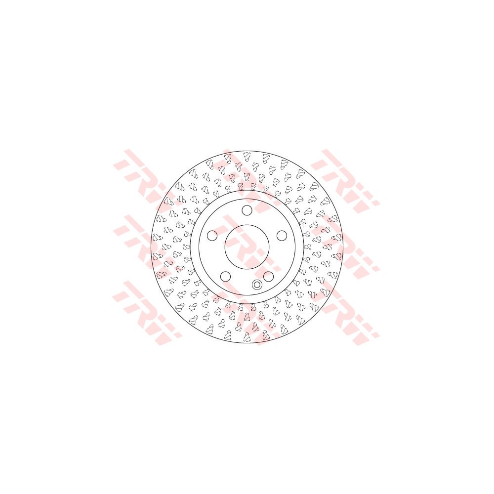 TRW Bremsscheibe DF6501