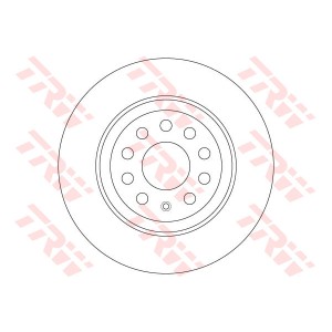 TRW Bremsscheibe DF6504
