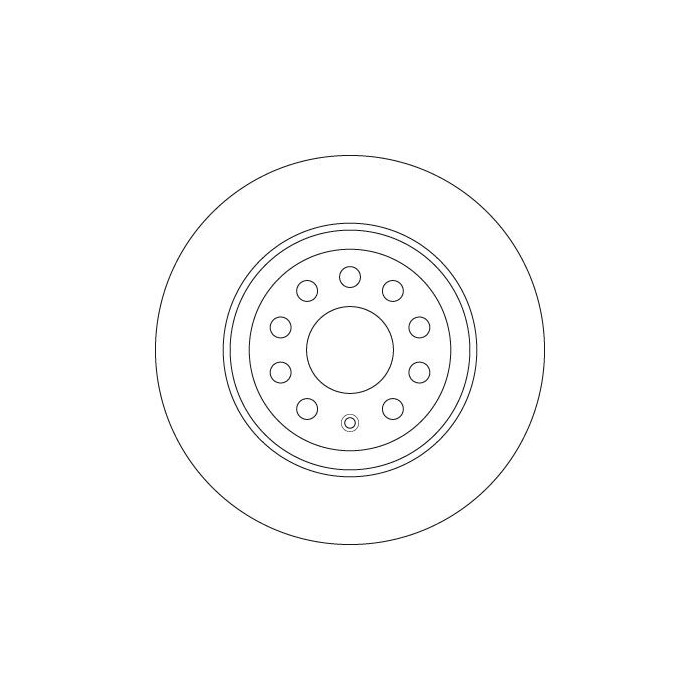 TRW Bremsscheibe DF6504