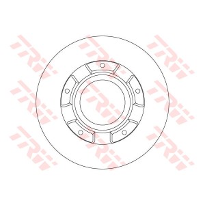TRW Bremsscheibe DF6510S