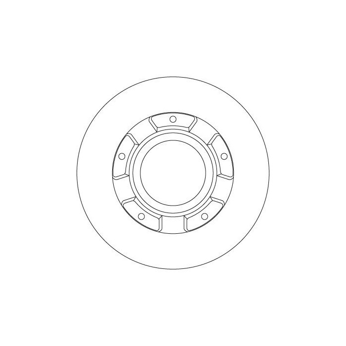 TRW Bremsscheibe DF6510S