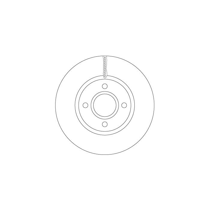 TRW Bremsscheibe DF6509