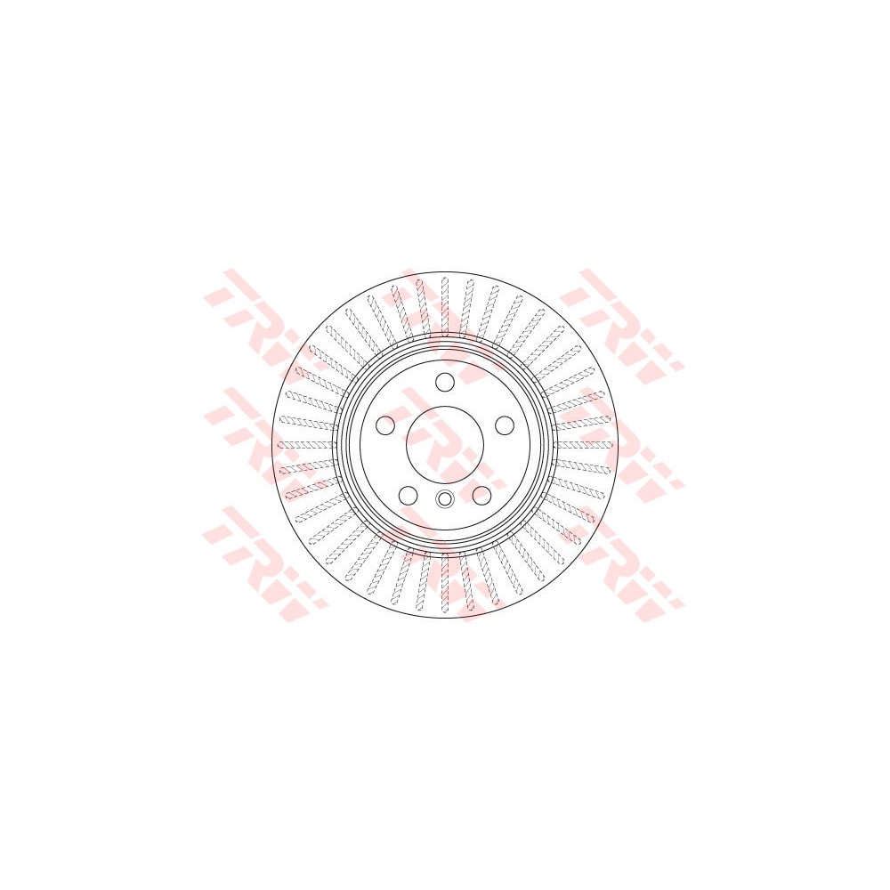 TRW Bremsscheibe DF6512S