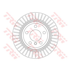 TRW Bremsscheibe DF6513S