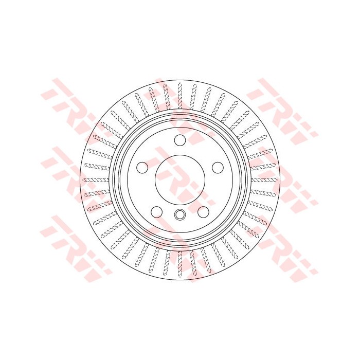TRW Bremsscheibe DF6513S