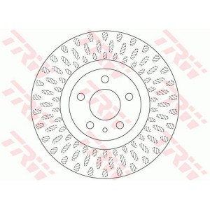 TRW Bremsscheibe DF6522