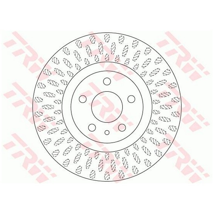 TRW Bremsscheibe DF6522