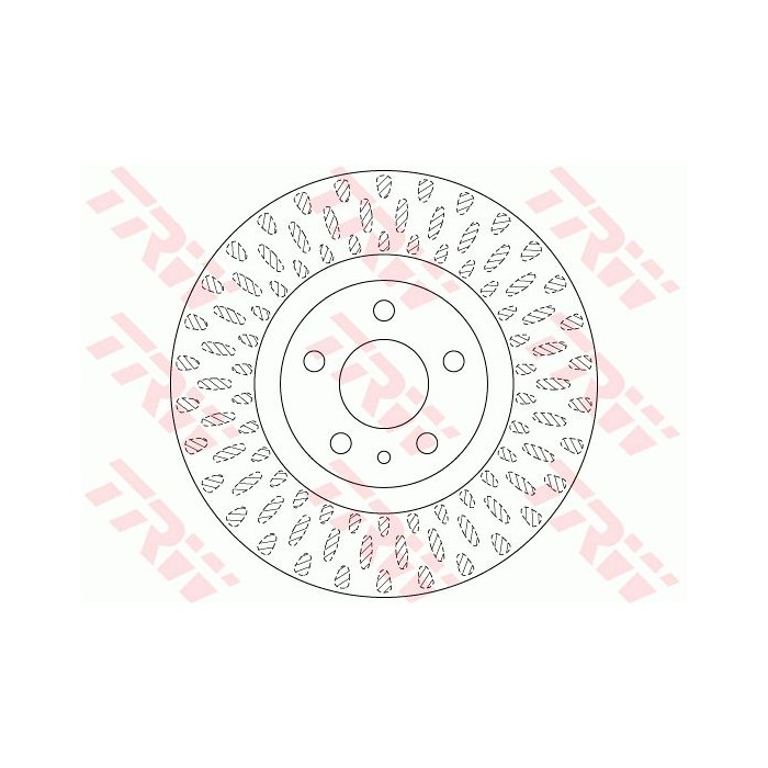 TRW Bremsscheibe DF6522