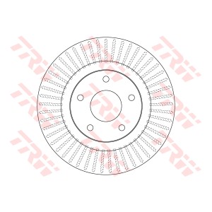 TRW Bremsscheibe DF6533
