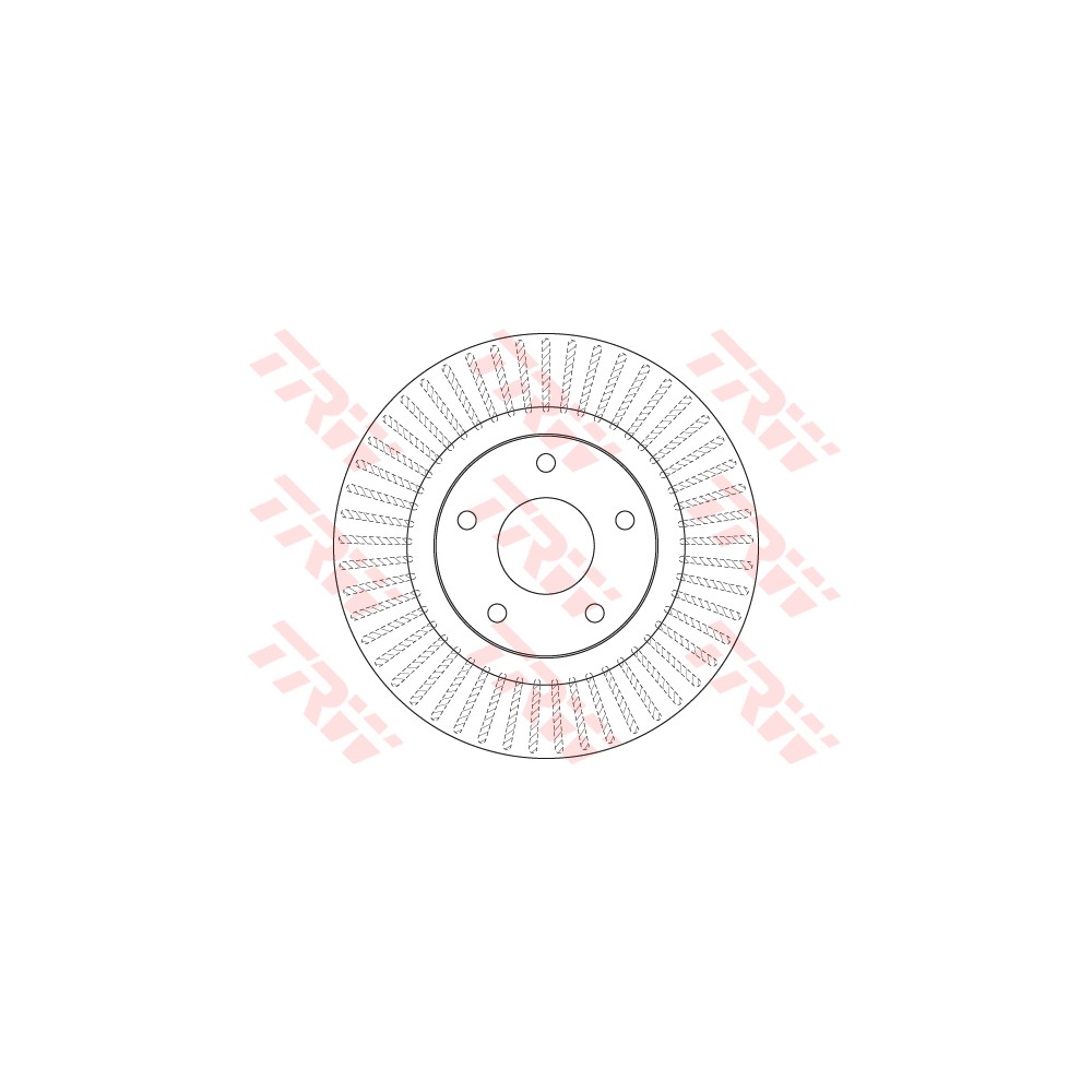 TRW Bremsscheibe DF6533