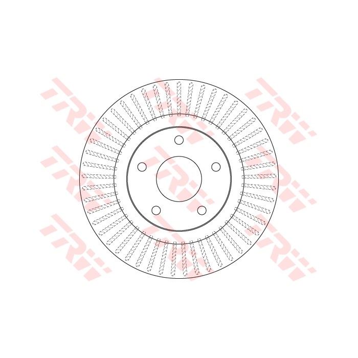 TRW Bremsscheibe DF6533