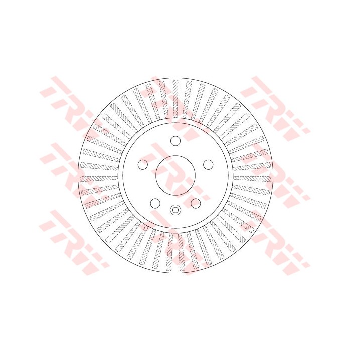 TRW Bremsscheibe DF6629