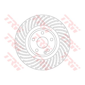 TRW Bremsscheibe DF6631