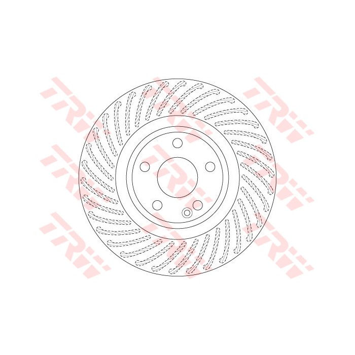 TRW Bremsscheibe DF6631