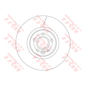 TRW Bremsscheibe DF6676S