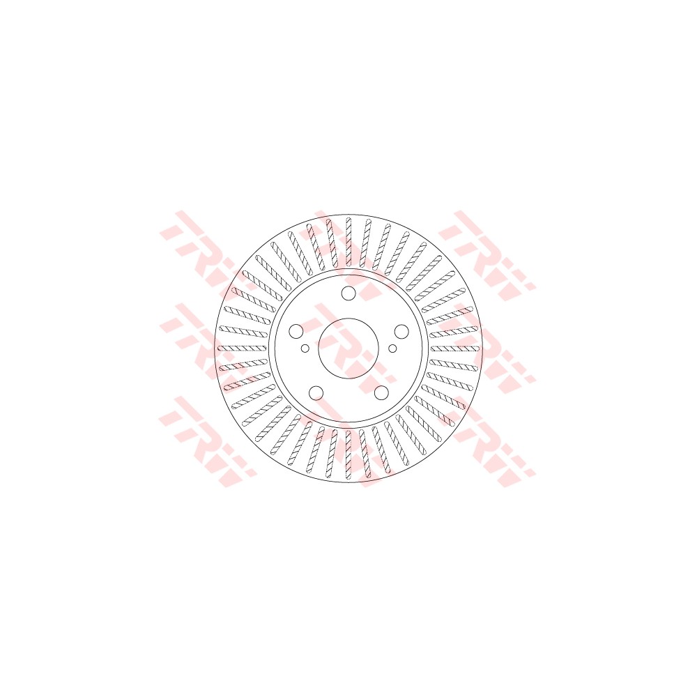 TRW Bremsscheibe DF6679