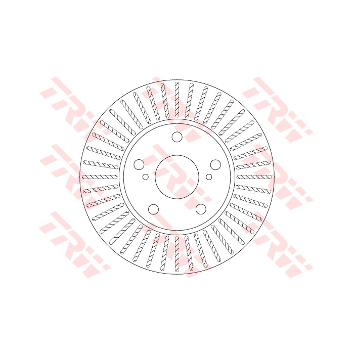 TRW Bremsscheibe DF6679