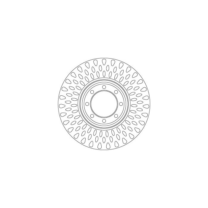 TRW Bremsscheibe DF6688S