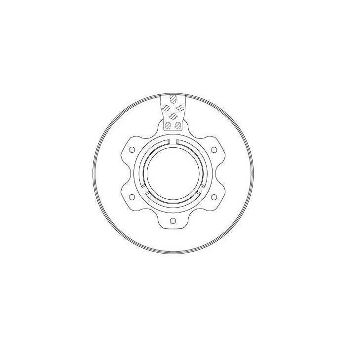 TRW Bremsscheibe DF6743S