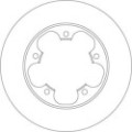TRW Bremsscheibe DF6748